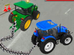 Simulator de tractare a tractorului cu lanț